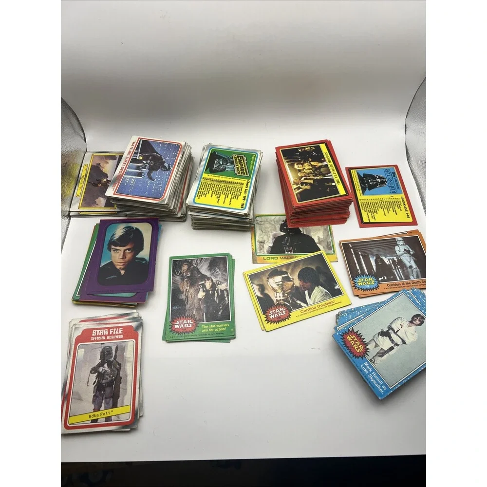 VTG. Star Wars TOPPS Trading Cards & Stickers Collection 300+- 1977, 1980, 1983